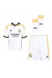 Fotbalové Dres Real Madrid Jude Bellingham #5 Dětské Domácí Oblečení 2023-24 Krátký Rukáv (+ trenýrky)